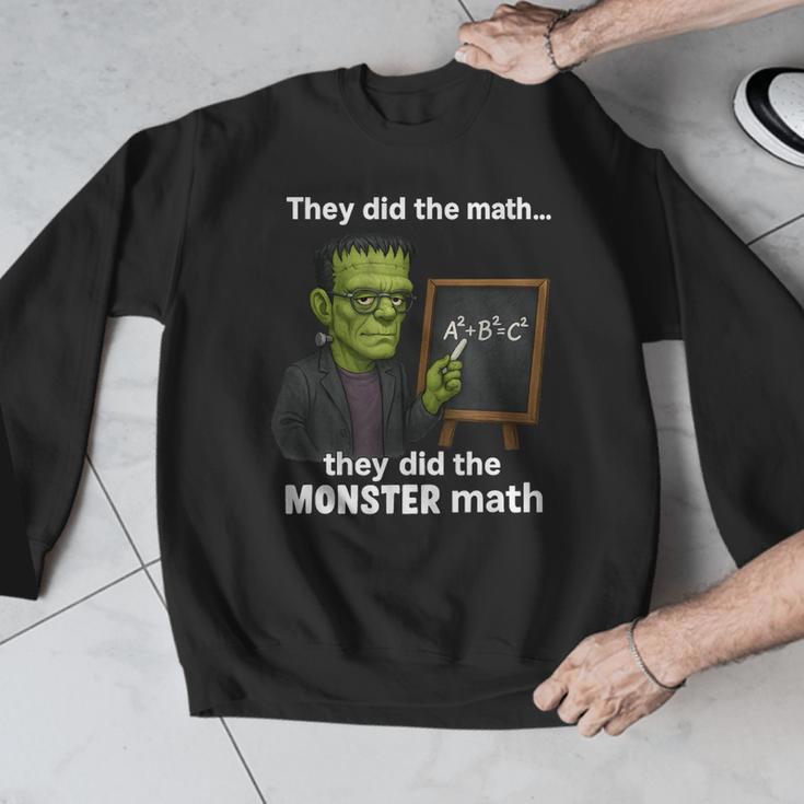 Halloween Monster Math Pun Teacher Humor Men Graphic Sweatshirt, funny design Halloween Monster Math Pun Teacher Humor Men Graphic Sweatshirt, funny design