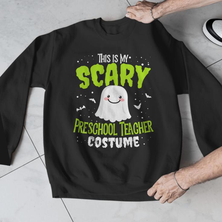 Halloween This Is My Scary Preschool Teacher Custome For Men Women Kids Men Graphic Sweatshirt, funny design Halloween This Is My Scary Preschool Teacher Custome For Men Women Kids Men Graphic Sweatshirt, funny design