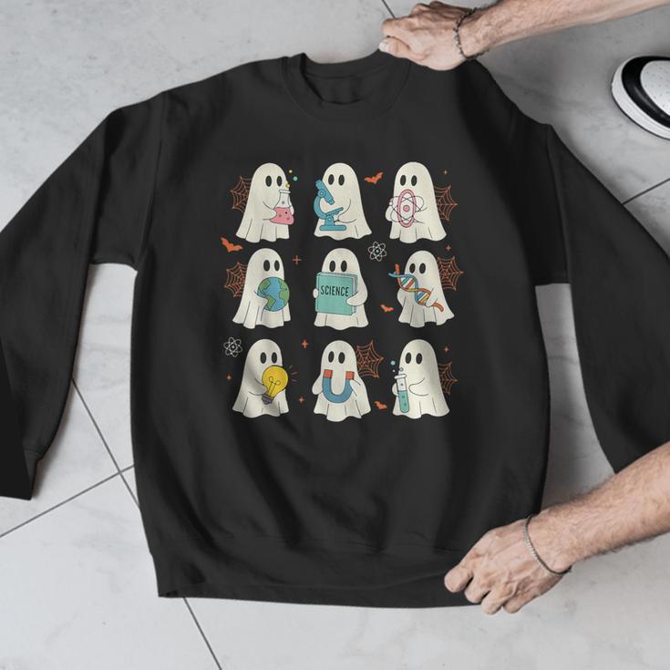 Halloween Science Teacher Student Ghost Laboratory Men Women Men Graphic Sweatshirt, Science Teacher Gifts, funny design Halloween Science Teacher Student Ghost Laboratory Men Women Men Graphic Sweatshirt, Science Teacher Gifts, funny design
