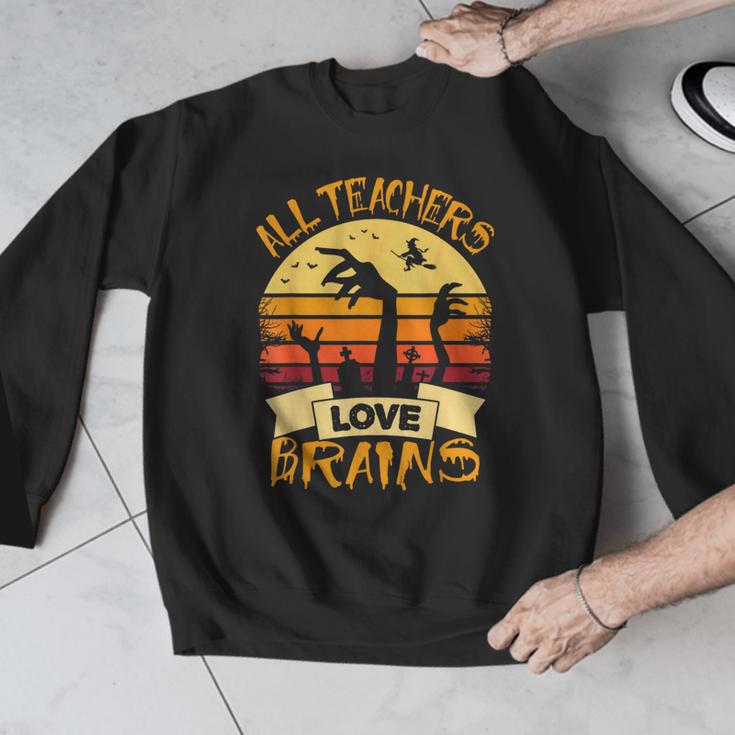 Halloween Teacher Shirt All Teachers Love Brains Halloween Men Women Men Graphic Sweatshirt, funny design Halloween Teacher Shirt All Teachers Love Brains Halloween Men Women Men Graphic Sweatshirt, funny design