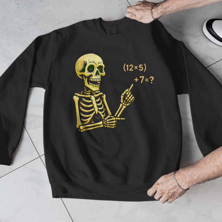 Halloween Teacher Six Seven 6 7 Skeleton Spooky Costume Men Graphic Sweatshirt, funny design Halloween Teacher Six Seven 6 7 Skeleton Spooky Costume Men Graphic Sweatshirt, funny design