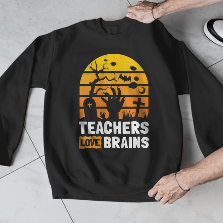 Halloween Teachers Science Math Teachers Love Brains Men Graphic Sweatshirt, Science Teacher Gifts, funny design Halloween Teachers Science Math Teachers Love Brains Men Graphic Sweatshirt, Science Teacher Gifts, funny design
