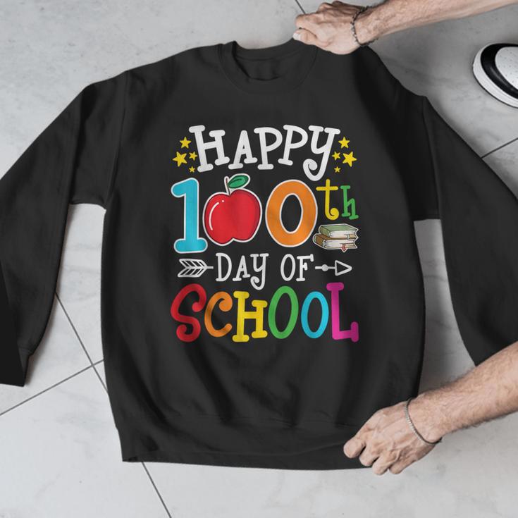 Happy 100th Day Of School Teachers 100 Days Of School Kids Men Graphic Sweatshirt, funny design Happy 100th Day Of School Teachers 100 Days Of School Kids Men Graphic Sweatshirt, funny design