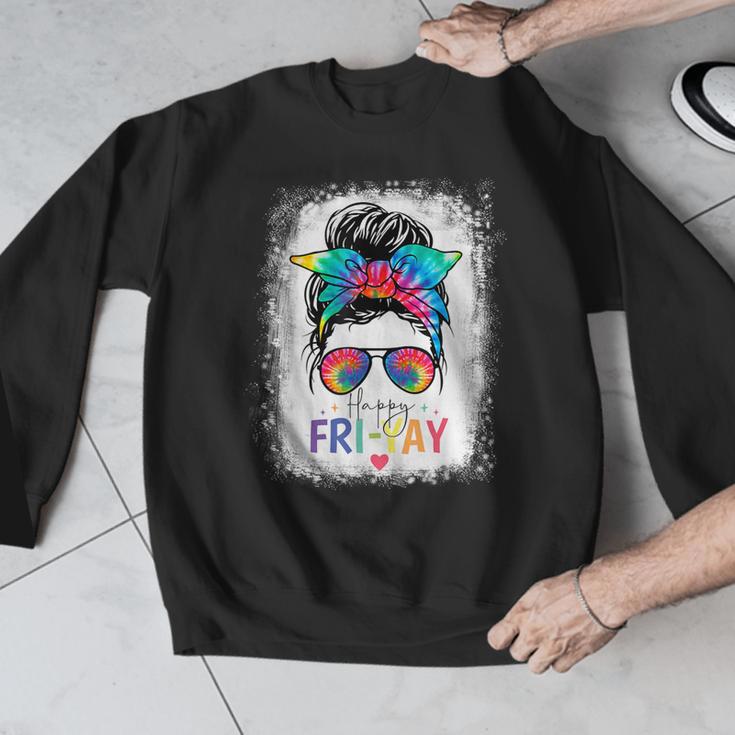 Happy Fri-Yay Friday Teacher Life Happy Friday Men Graphic Sweatshirt, funny design