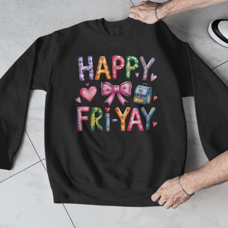 Happy Fri-Yay Teacher Fry Yay Friday Weekend Cute Fri-Yay Men Graphic Sweatshirt, funny design Happy Fri-Yay Teacher Fry Yay Friday Weekend Cute Fri-Yay Men Graphic Sweatshirt, funny design