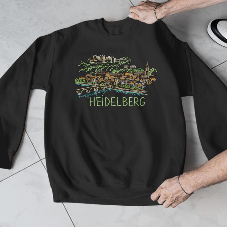 Heidelberg Germany Art Men Women Men Graphic Sweatshirt, funny design