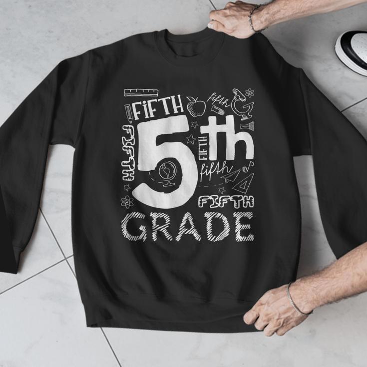 Hello 5th Grade Here I Come Teacher Fifth Grade Boys Girls Men Graphic Sweatshirt, funny design