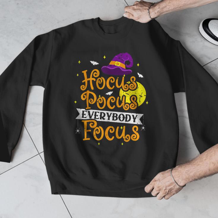 Hocus Pocus Everybody Focus Halloween Teacher Men Women Kids Men Graphic Sweatshirt, funny design Hocus Pocus Everybody Focus Halloween Teacher Men Women Kids Men Graphic Sweatshirt, funny design
