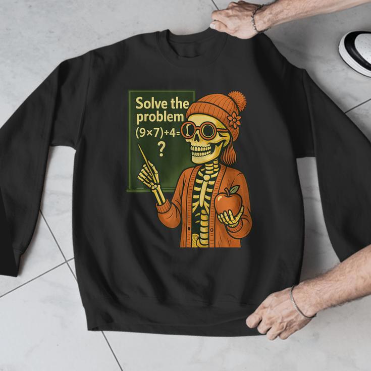HUGvyn Halloween Skeleton Six Seven 67 Meme PEMDAS Teacher Men Graphic Sweatshirt, funny design HUGvyn Halloween Skeleton Six Seven 67 Meme PEMDAS Teacher Men Graphic Sweatshirt, funny design