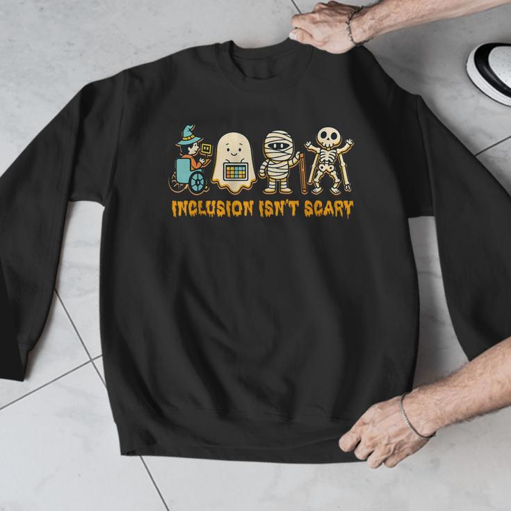 Inclusion Isn't Scary Halloween Sped Teacher Women Men Men Graphic Sweatshirt, funny design Inclusion Isn't Scary Halloween Sped Teacher Women Men Men Graphic Sweatshirt, funny design