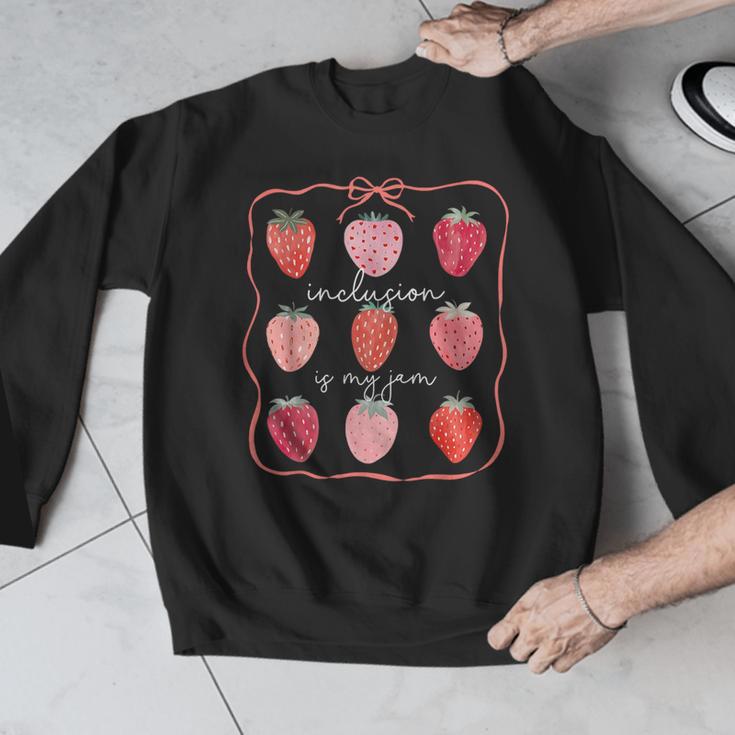 Inclusion Is My Jam Special Education Teacher Autism SPED Men Graphic Sweatshirt, funny design Inclusion Is My Jam Special Education Teacher Autism SPED Men Graphic Sweatshirt, funny design