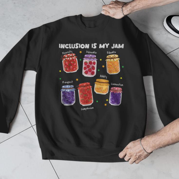 Inclusion Is My Jam Special Education Teacher Para Autism Men Graphic Sweatshirt, funny design Inclusion Is My Jam Special Education Teacher Para Autism Men Graphic Sweatshirt, funny design
