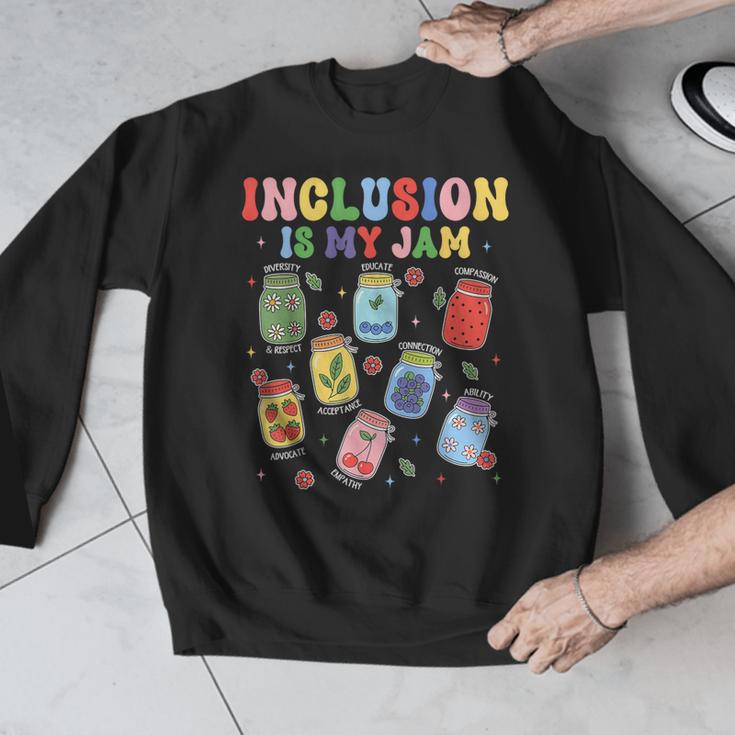 Inclusion Is My Jam SPED Teacher Special Education Life Men Graphic Sweatshirt, funny design