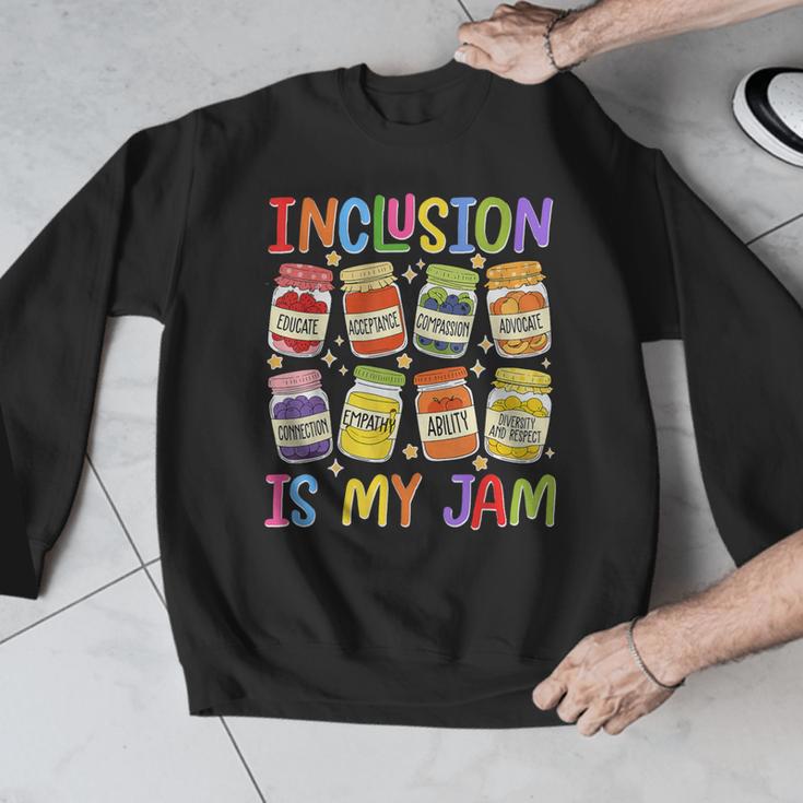 Inclusion Is My Jam SPED Teacher Special Education Teacher Men Graphic Sweatshirt, funny design Inclusion Is My Jam SPED Teacher Special Education Teacher Men Graphic Sweatshirt, funny design