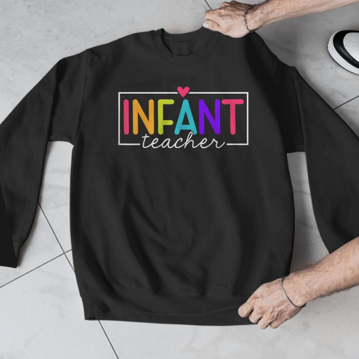 Infant Teacher Daycare Provider Childcare Teacher Men Graphic Sweatshirt, funny design Infant Teacher Daycare Provider Childcare Teacher Men Graphic Sweatshirt, funny design