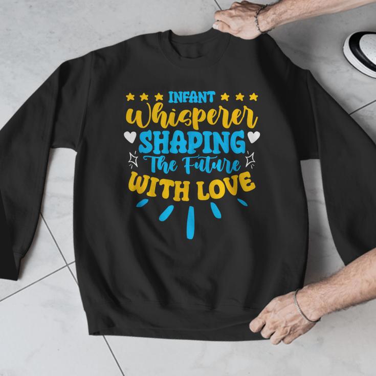 Infant Whisperer Daycare School Childcare Infant Teacher Men Graphic Sweatshirt, funny design Infant Whisperer Daycare School Childcare Infant Teacher Men Graphic Sweatshirt, funny design