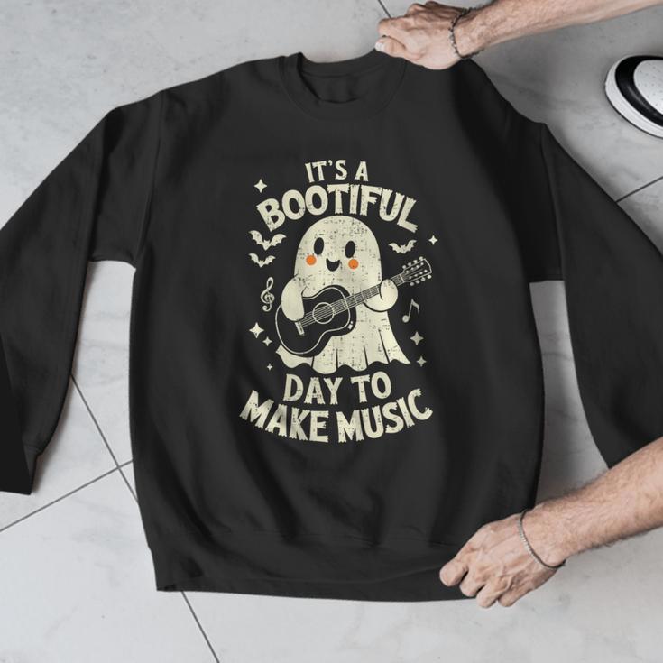 It's A Bootiful Day To Make Music Halloween Music Teacher Men Graphic Sweatshirt, funny design It's A Bootiful Day To Make Music Halloween Music Teacher Men Graphic Sweatshirt, funny design