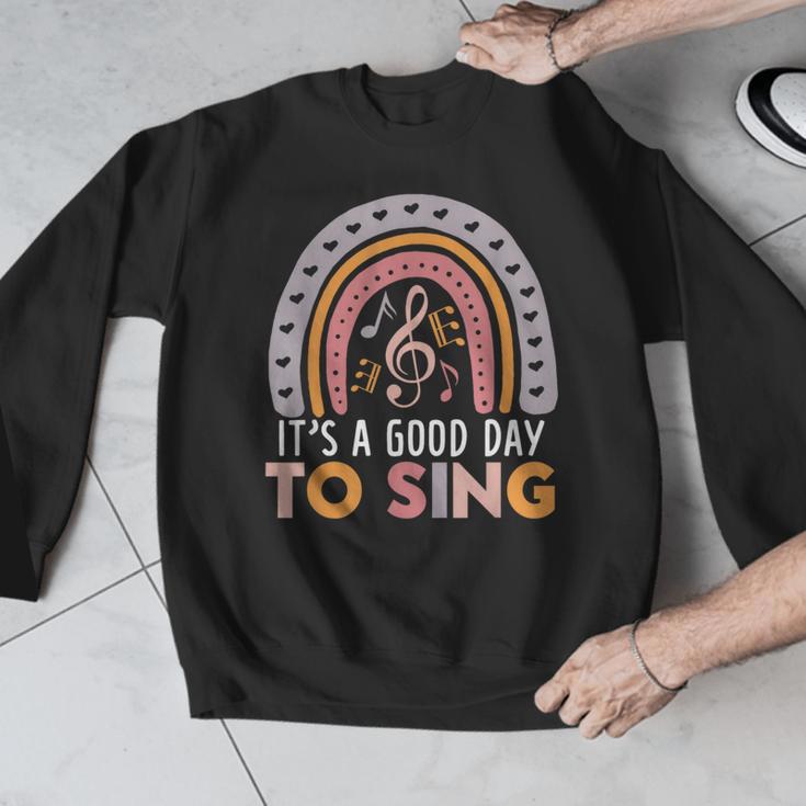 It's A Good Day To Sing Back To School Music Teacher Men Graphic Sweatshirt, funny design It's A Good Day To Sing Back To School Music Teacher Men Graphic Sweatshirt, funny design