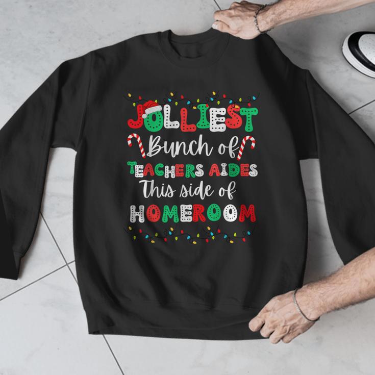 Jolliest Bunch Of Teachers Aides This Side Of Homeroom Men Graphic Sweatshirt, funny design Jolliest Bunch Of Teachers Aides This Side Of Homeroom Men Graphic Sweatshirt, funny design