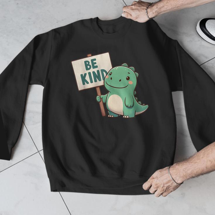 Be Kind Teacher Anti-Bullying Dino Kindness Women Men Boys Men Graphic Sweatshirt, funny design Be Kind Teacher Anti-Bullying Dino Kindness Women Men Boys Men Graphic Sweatshirt, funny design