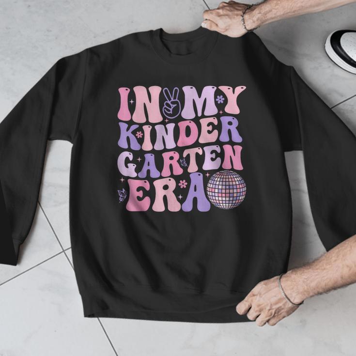 In My Kindergarten Era Teacher Kids Back To School Kinder Men Graphic Sweatshirt, funny design
