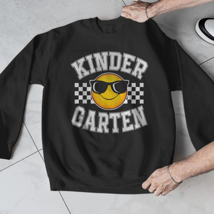Kindergarten Teacher First Day Of Kinder Back To School Men Graphic Sweatshirt, funny design
