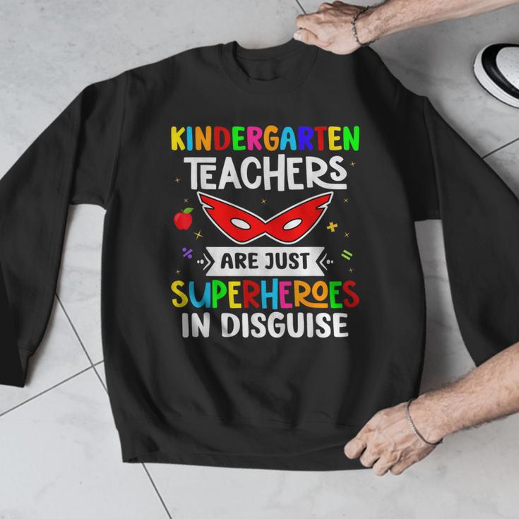 Kindergarten Teachers Are Just Superheroes In Disguise Men Graphic Sweatshirt, funny design Kindergarten Teachers Are Just Superheroes In Disguise Men Graphic Sweatshirt, funny design