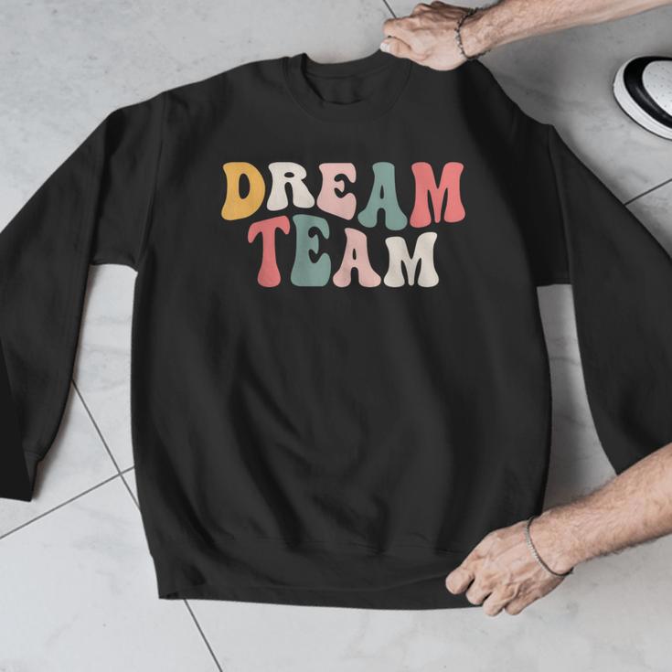 Last Day Of School Back To School Dream Team Teacher Kids Men Graphic Sweatshirt, funny design Last Day Of School Back To School Dream Team Teacher Kids Men Graphic Sweatshirt, funny design