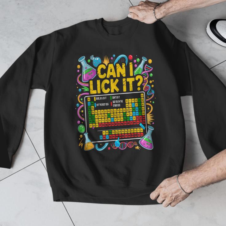 Can I Lick It Periodic Table Science Teacher Men Women Men Graphic Sweatshirt, Science Teacher Gifts, funny design Can I Lick It Periodic Table Science Teacher Men Women Men Graphic Sweatshirt, Science Teacher Gifts, funny design