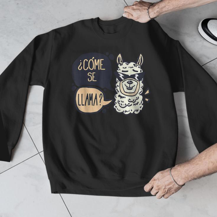 Llama Shirt English Teacher School Student ESL Joke Men Graphic Sweatshirt, Esl Teacher Gifts, English Teacher Gifts, funny design