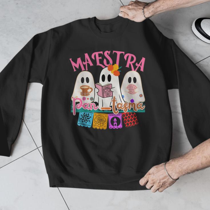 Maestra Pantasmas Conchas Teacher Mexican Halloween Men Graphic Sweatshirt, funny design Maestra Pantasmas Conchas Teacher Mexican Halloween Men Graphic Sweatshirt, funny design