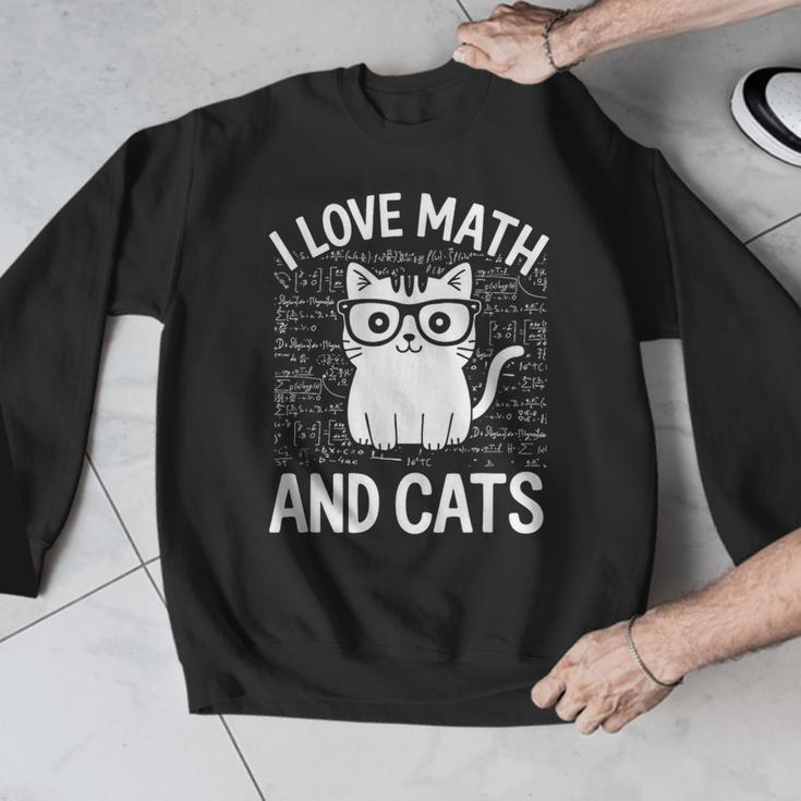 Math And Cats Apparel For Teachers Students Cat Lovers Men Graphic Sweatshirt, funny design Math And Cats Apparel For Teachers Students Cat Lovers Men Graphic Sweatshirt, funny design