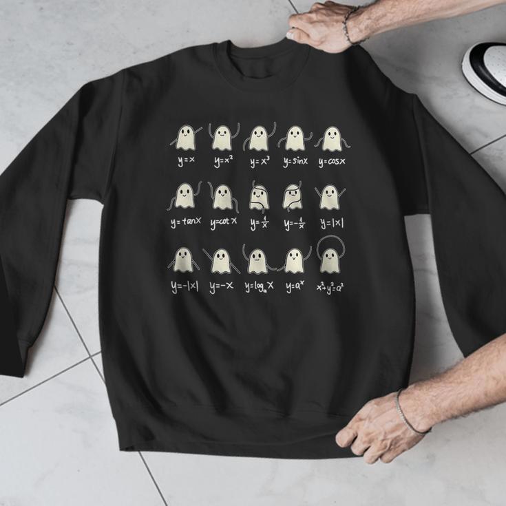 Math Dance Ghost Halloween Spooky Cute Ghost Math Teacher Men Graphic Sweatshirt, funny design Math Dance Ghost Halloween Spooky Cute Ghost Math Teacher Men Graphic Sweatshirt, funny design