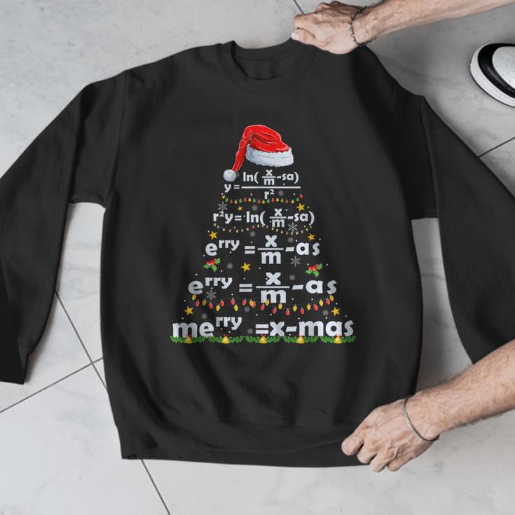 Math Equation Merry X-Mas Math Teacher Christmas Humor Men Women Kids Men Graphic Sweatshirt, funny design