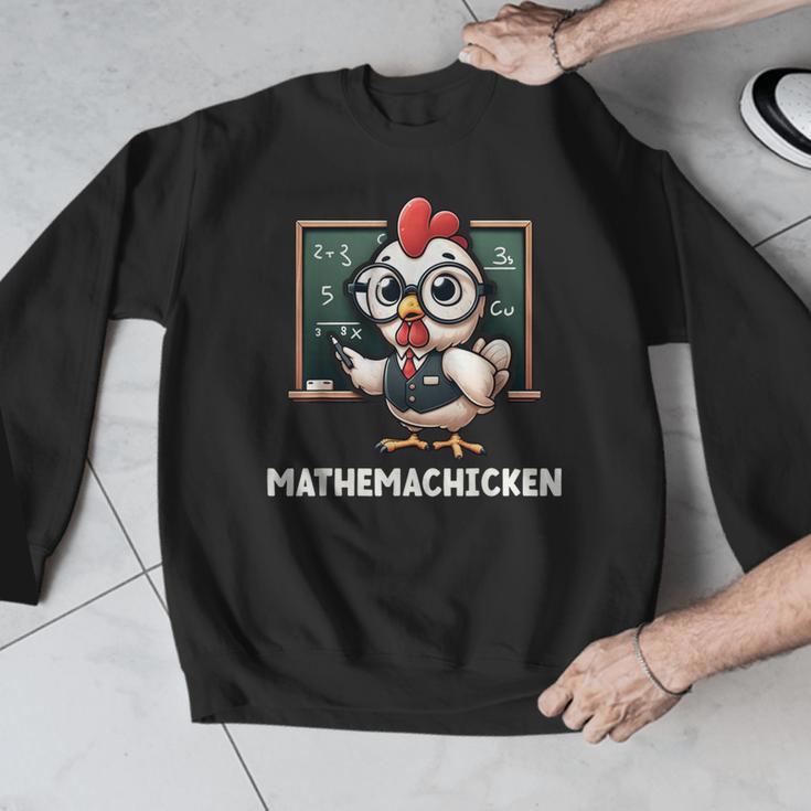 Math Teacher Chicken Mathemachicken Pun Men Graphic Sweatshirt, funny design Math Teacher Chicken Mathemachicken Pun Men Graphic Sweatshirt, funny design
