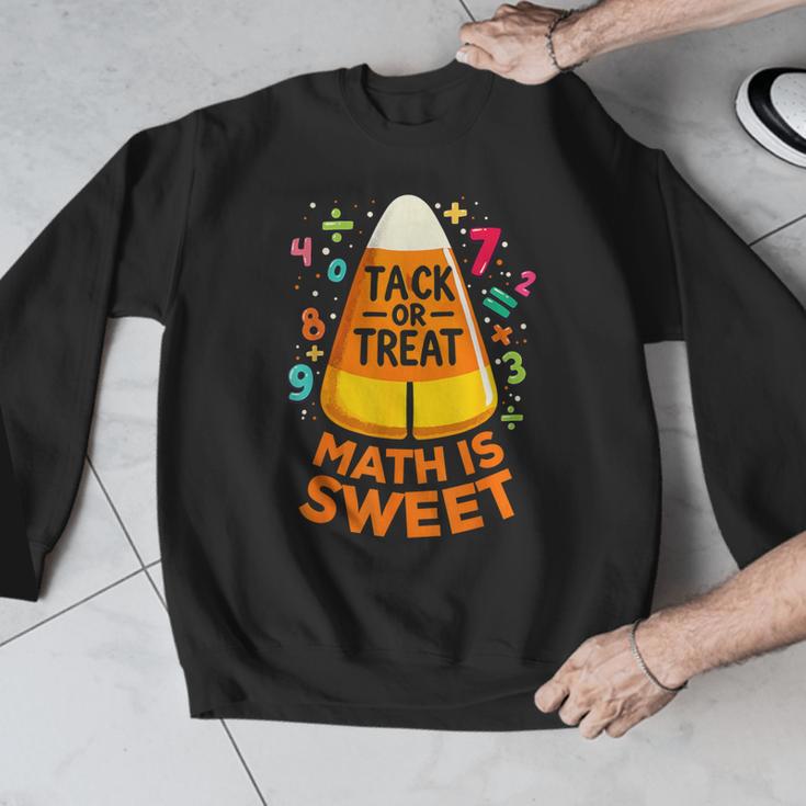 Math Teacher Halloween Costume Trick Or Treat Math Sweet Men Graphic Sweatshirt, funny design Math Teacher Halloween Costume Trick Or Treat Math Sweet Men Graphic Sweatshirt, funny design