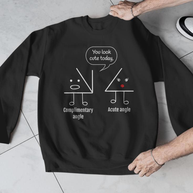 Math Teacher Tee Complimentary Acute Angle T-Shirt Men Graphic Sweatshirt, funny design Math Teacher Tee Complimentary Acute Angle T-Shirt Men Graphic Sweatshirt, funny design