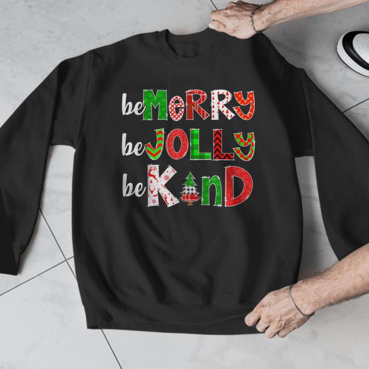 Be Merry Be Jolly Be Kind Merry Christmas Teacher Xmas Pjs Men Graphic Sweatshirt, funny design Be Merry Be Jolly Be Kind Merry Christmas Teacher Xmas Pjs Men Graphic Sweatshirt, funny design