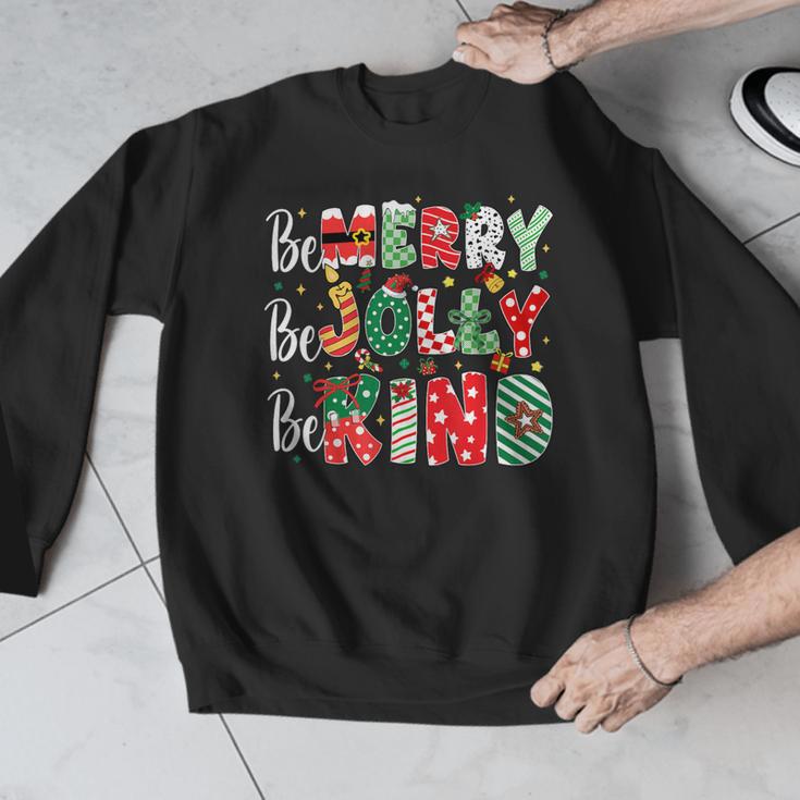 Be Merry Be Jolly Be Kind Merry Christmas Teacher Xmas PJs Men Graphic Sweatshirt, funny design Be Merry Be Jolly Be Kind Merry Christmas Teacher Xmas PJs Men Graphic Sweatshirt, funny design