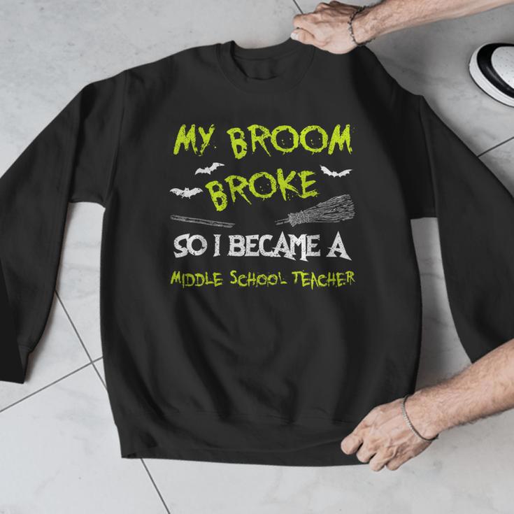 Middle School Teacher Halloween Costume Shirt Lazy Men Graphic Sweatshirt, funny design Middle School Teacher Halloween Costume Shirt Lazy Men Graphic Sweatshirt, funny design