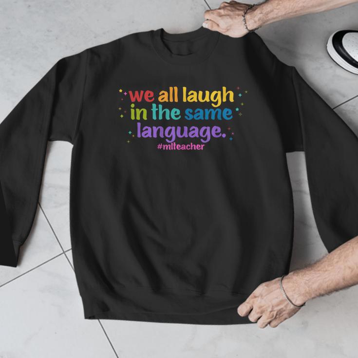 ML Teacher Men Graphic Sweatshirt, funny design ML Teacher Men Graphic Sweatshirt, funny design
