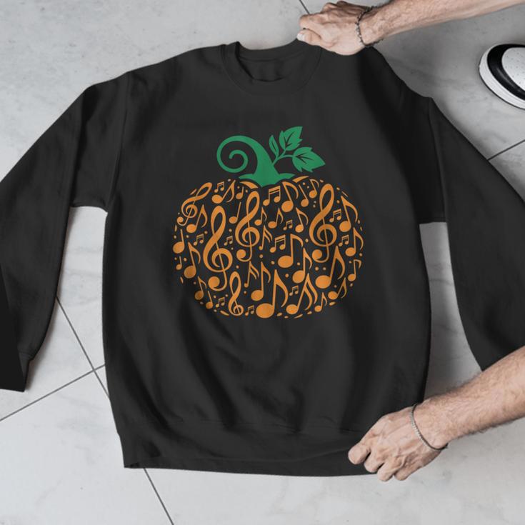 Music Notes Pumpkin Music Teacher Halloween Men Graphic Sweatshirt, funny design Music Notes Pumpkin Music Teacher Halloween Men Graphic Sweatshirt, funny design