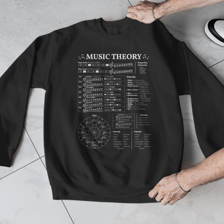 Music Theory Music Teacher Musician Learning School Men Graphic Sweatshirt, funny design Music Theory Music Teacher Musician Learning School Men Graphic Sweatshirt, funny design