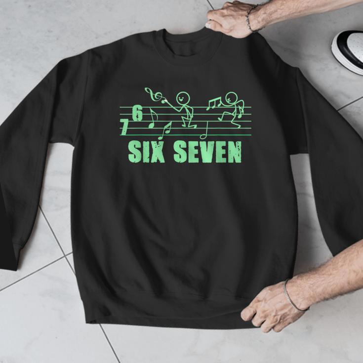 Musical 67 Music Meme Slang Six Seven Music Teacher Men Graphic Sweatshirt, funny design