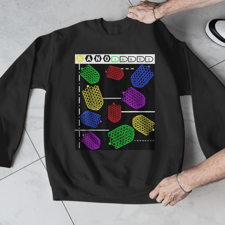 Nerdy Forms Nanotubes Chemistry Teacher Geek Men Graphic Sweatshirt, funny design