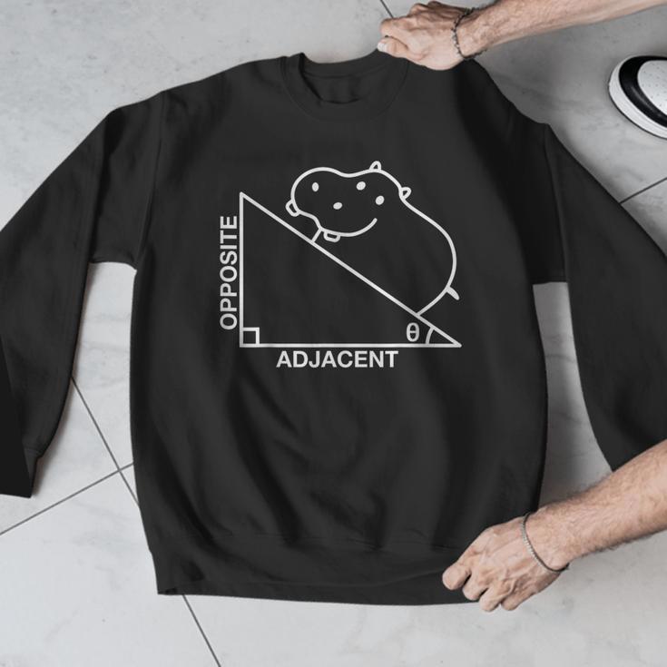 Nerdy Hippotenuse Hypotenuse Hippopotamus Math Teacher Men Graphic Sweatshirt, funny design Nerdy Hippotenuse Hypotenuse Hippopotamus Math Teacher Men Graphic Sweatshirt, funny design