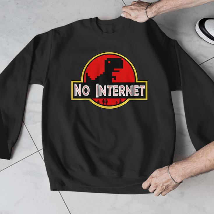 Nerdy No Internet Dinosaur Computer Science Teacher Men Graphic Sweatshirt, Internet Gifts, Science Teacher Gifts, funny design Nerdy No Internet Dinosaur Computer Science Teacher Men Graphic Sweatshirt, Internet Gifts, Science Teacher Gifts, funny design