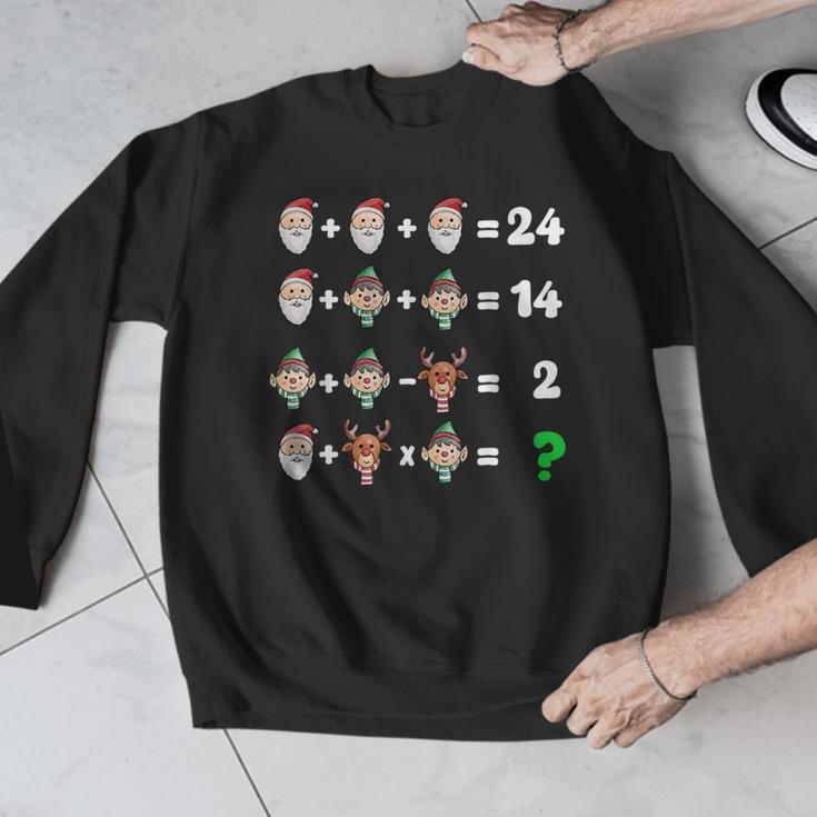 Order Of Operations Quiz Christmas Math Teacher Xmas Math Men Graphic Sweatshirt, funny design