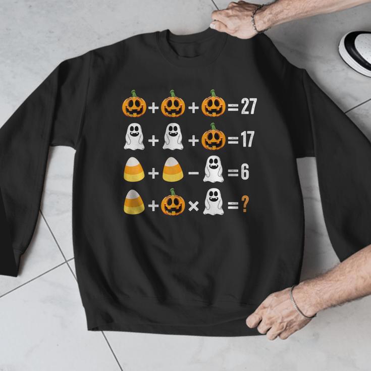 Order Of Operations Quiz Pumpkin Halloween Math Teacher Men Graphic Sweatshirt, funny design