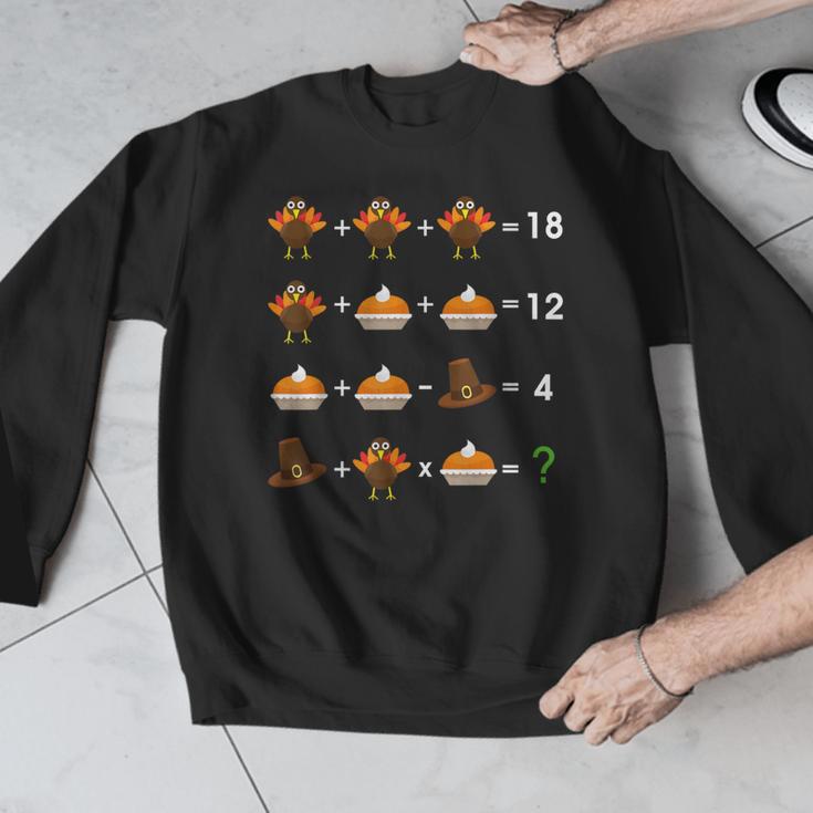 Order Of Operations Thanksgiving Quiz Math Teacher Men Graphic Sweatshirt, funny design Order Of Operations Thanksgiving Quiz Math Teacher Men Graphic Sweatshirt, funny design